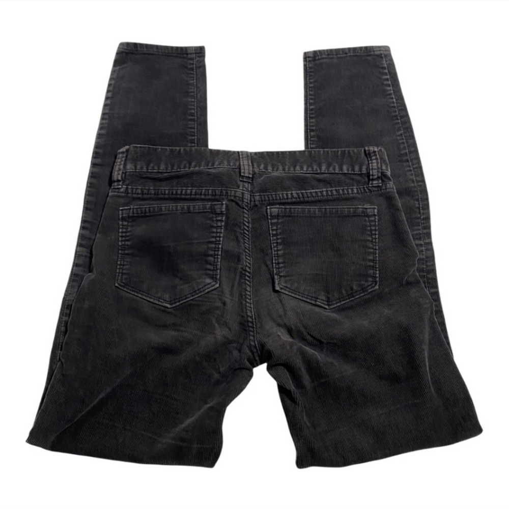 J. Crew Gray Corduroy Stretch Jeans Size 24 - Picture 2 of 6